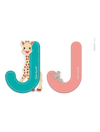 Lettre J Sophie la Girafe