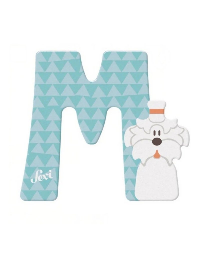 Lettre M - Bichon Maltais Gris - Kiabi