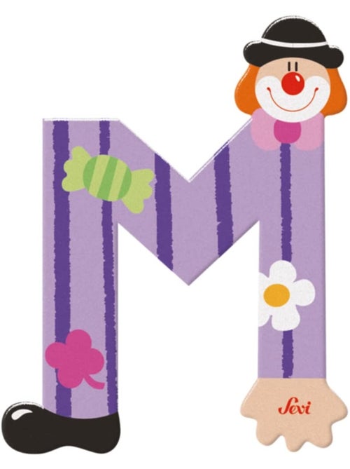 Lettre m clown - Kiabi