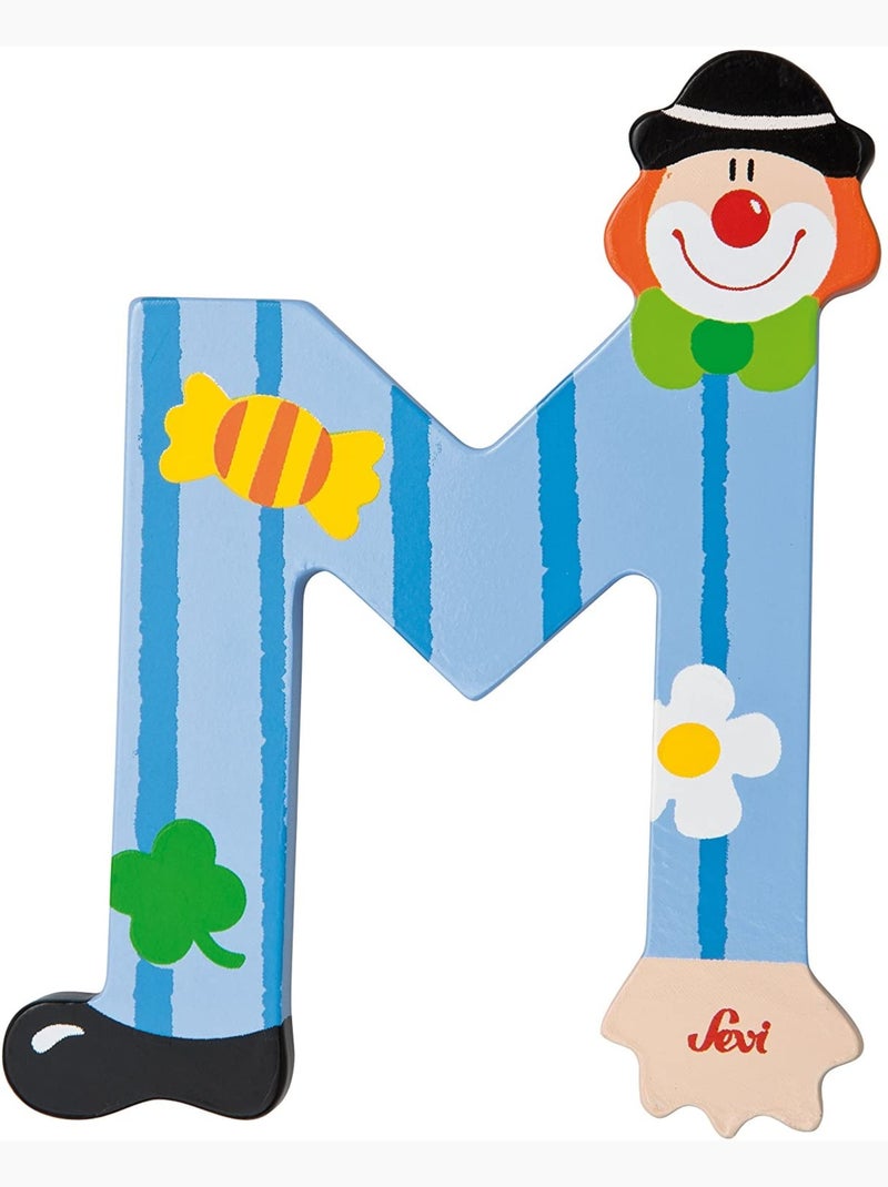 Lettre m clown Rose - Kiabi