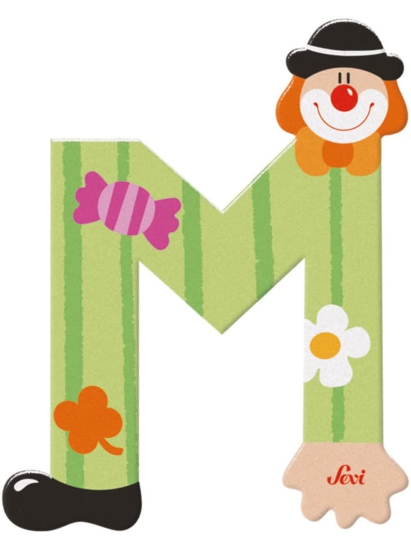 Lettre m clown Rose - Kiabi