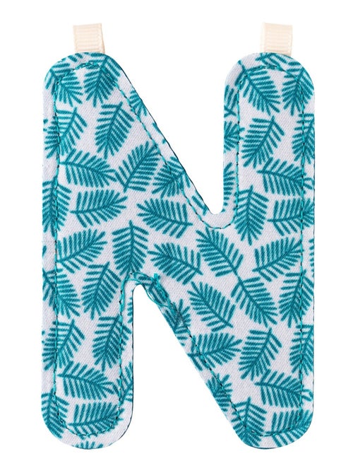 Lettre N en tissu - Kiabi