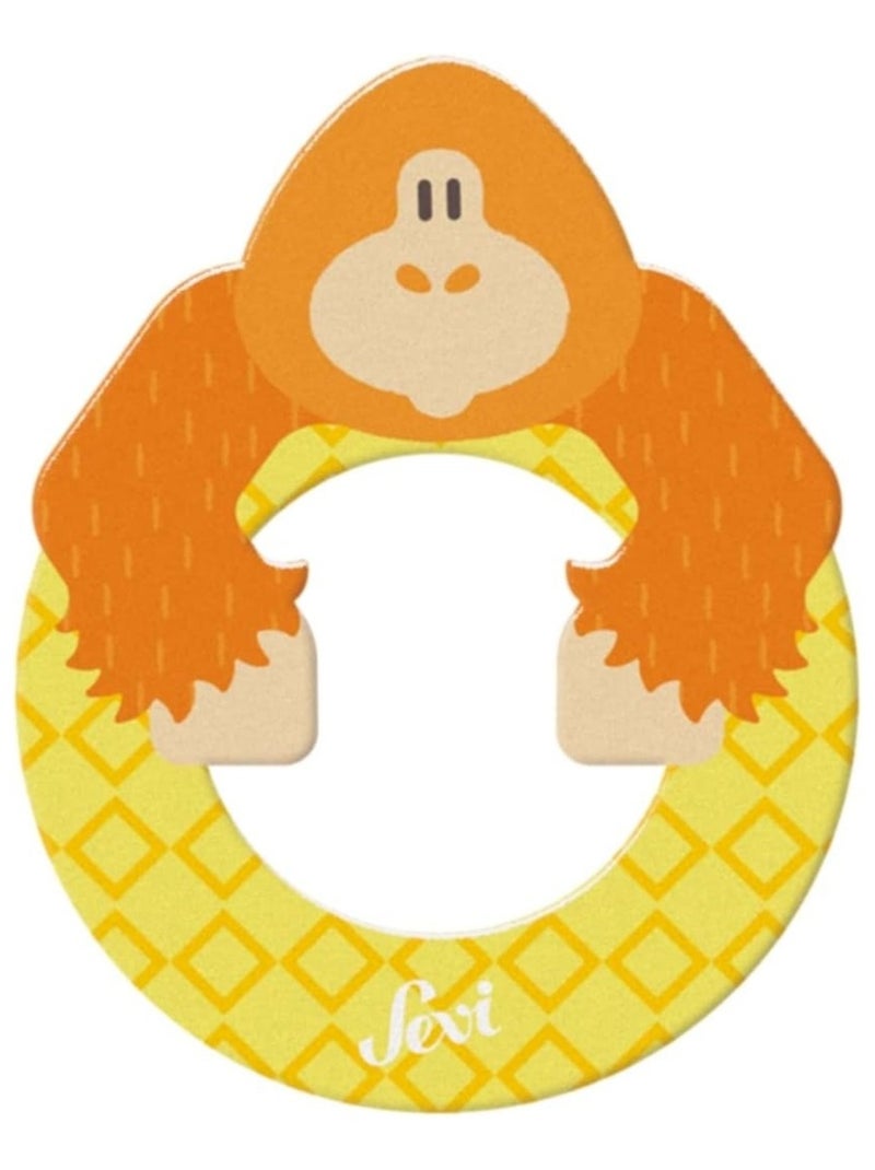 Lettre O - Orang Outan Rose - Kiabi