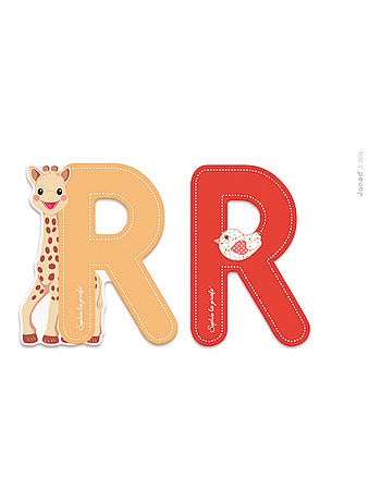 Lettre R Sophie la Girafe