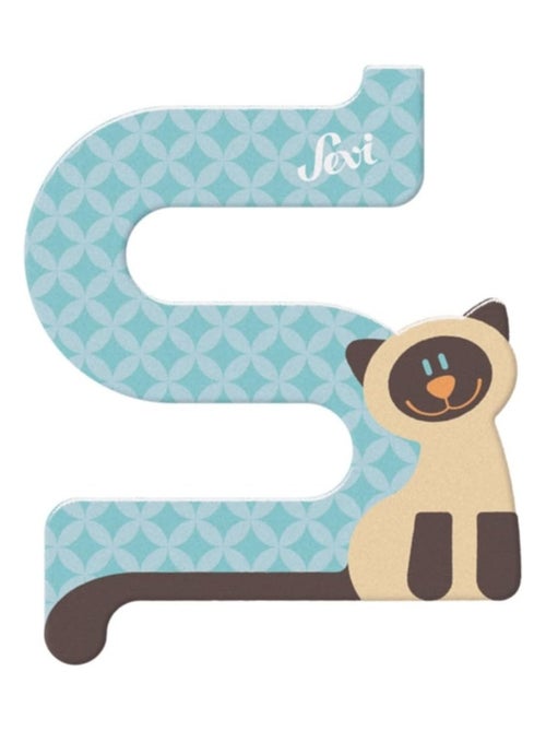 Lettre S - Chat Siamois - Kiabi