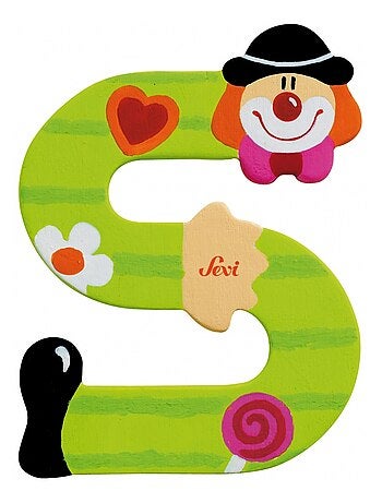 Lettre S Clown