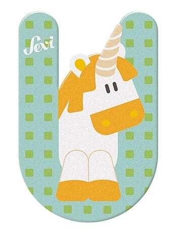 Lettre U - Unicorne Licorne