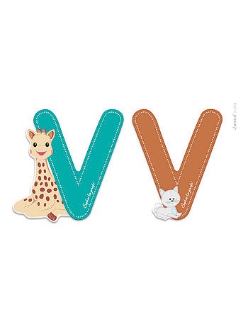 Lettre V Sophie la Girafe