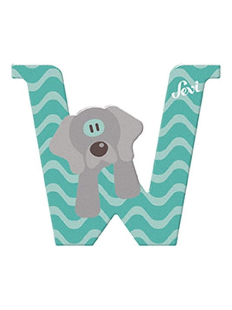 Lettre W - Weimaraner Bleu - Kiabi