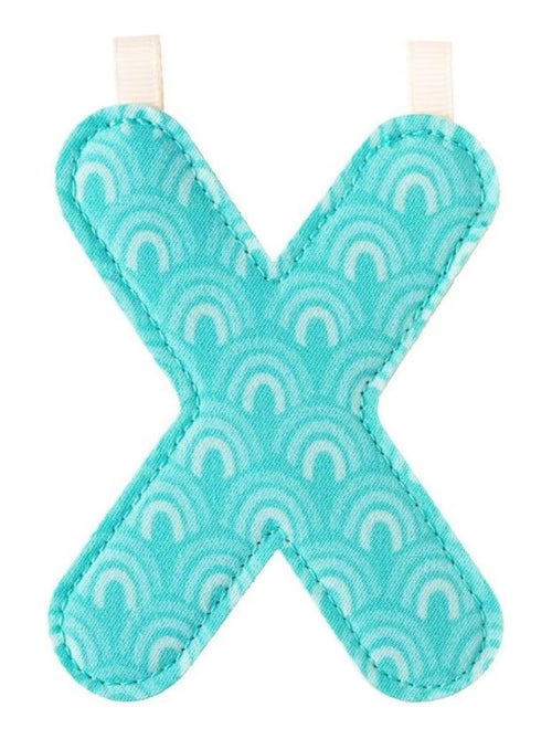 Lettre X en tissu - Kiabi