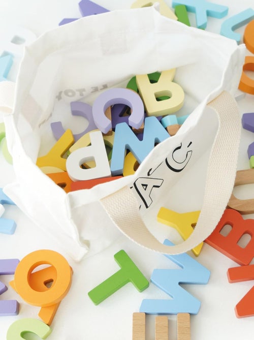 Lettres de l'alphabet en bois - Kiabi