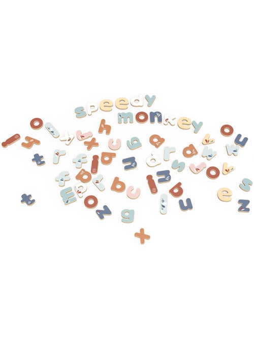 Lettres magnétiques 60 pièces - Kiabi