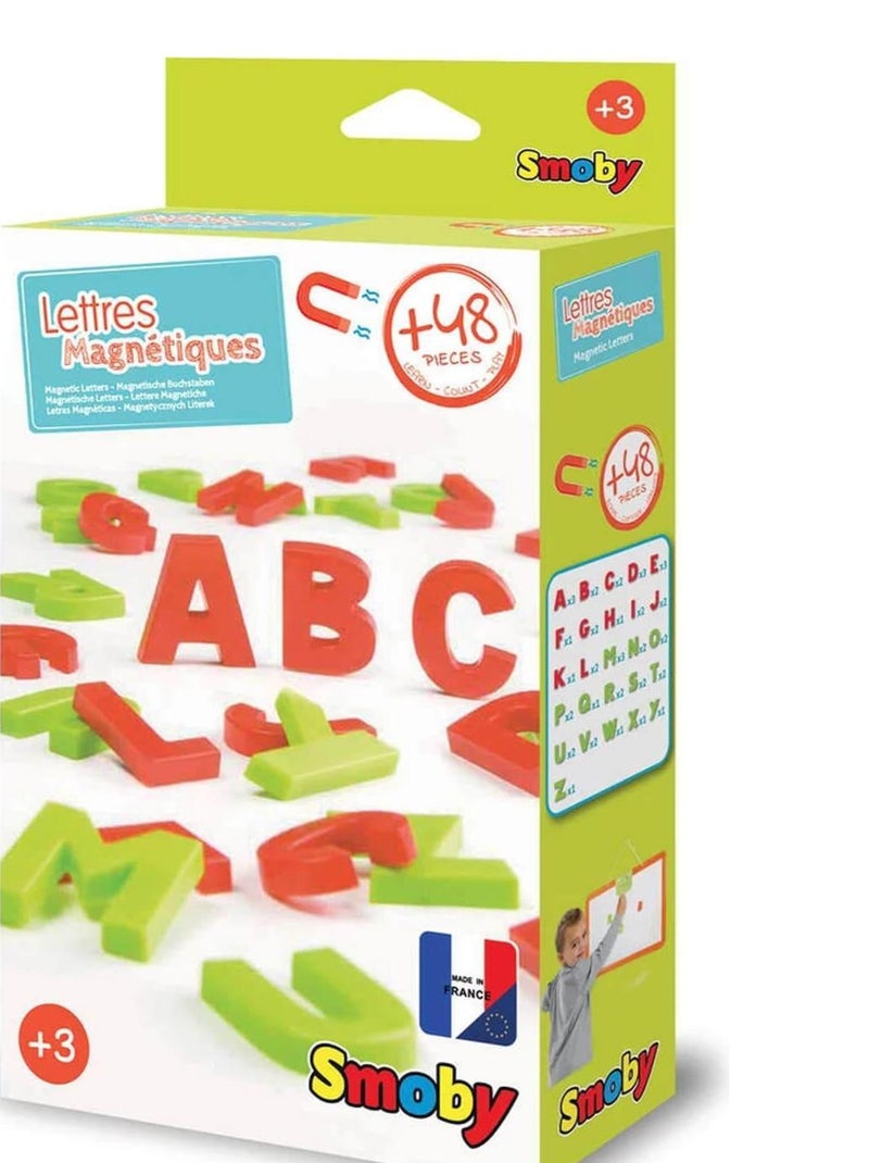 Lettres magnétiques majuscules : 48 lettres N/A - Kiabi