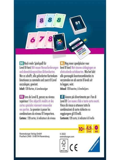 Level 8 - Master - Jeu de cartes - Kiabi