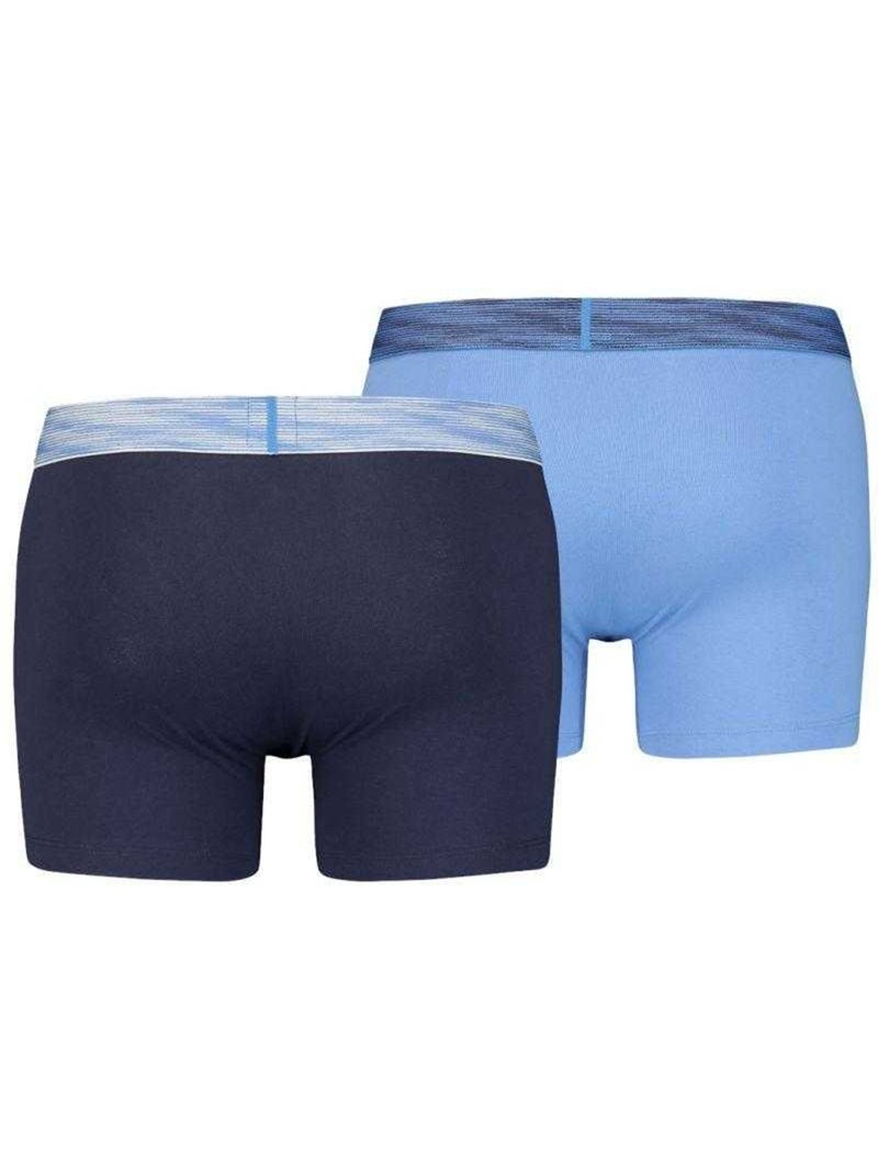 Levis - Boxers motif/style logo Bleu Bleu marine - Kiabi