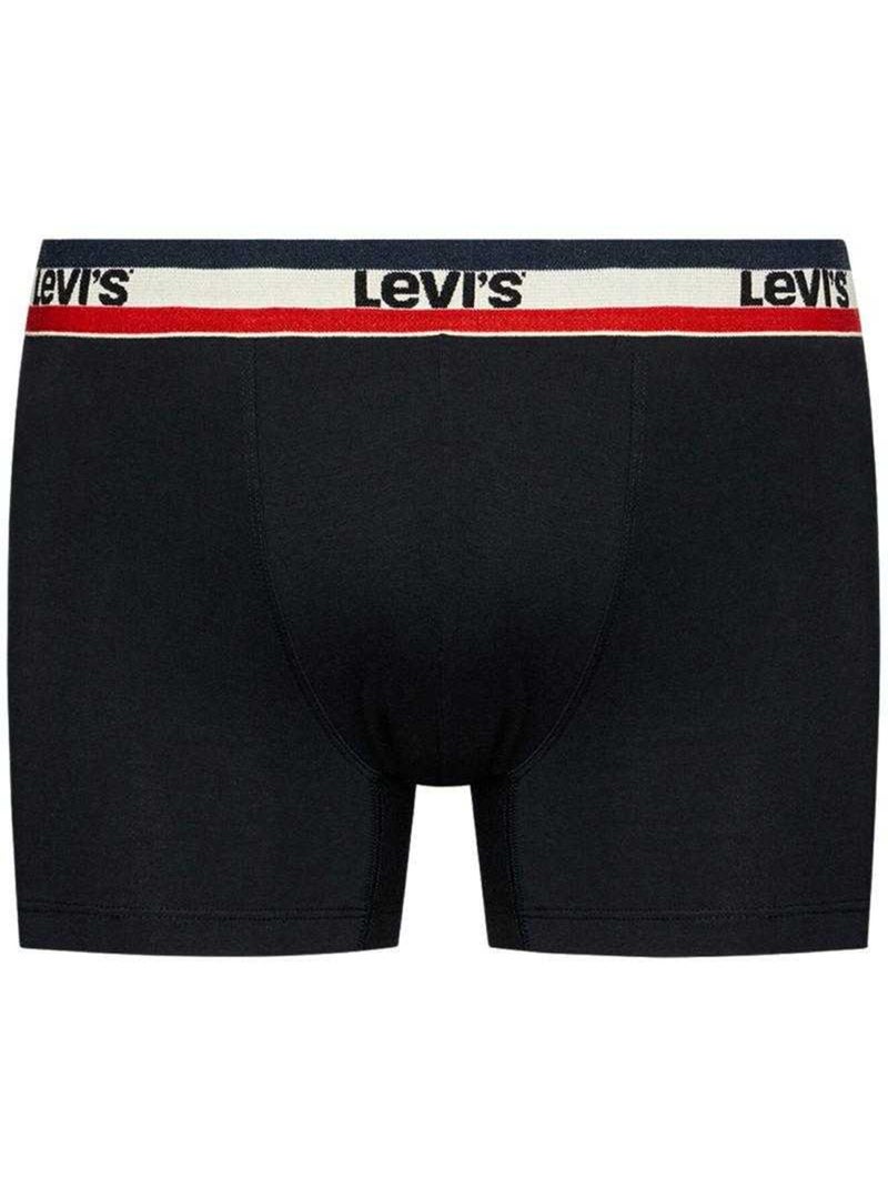 Levis - Boxers Noir Gris - Kiabi