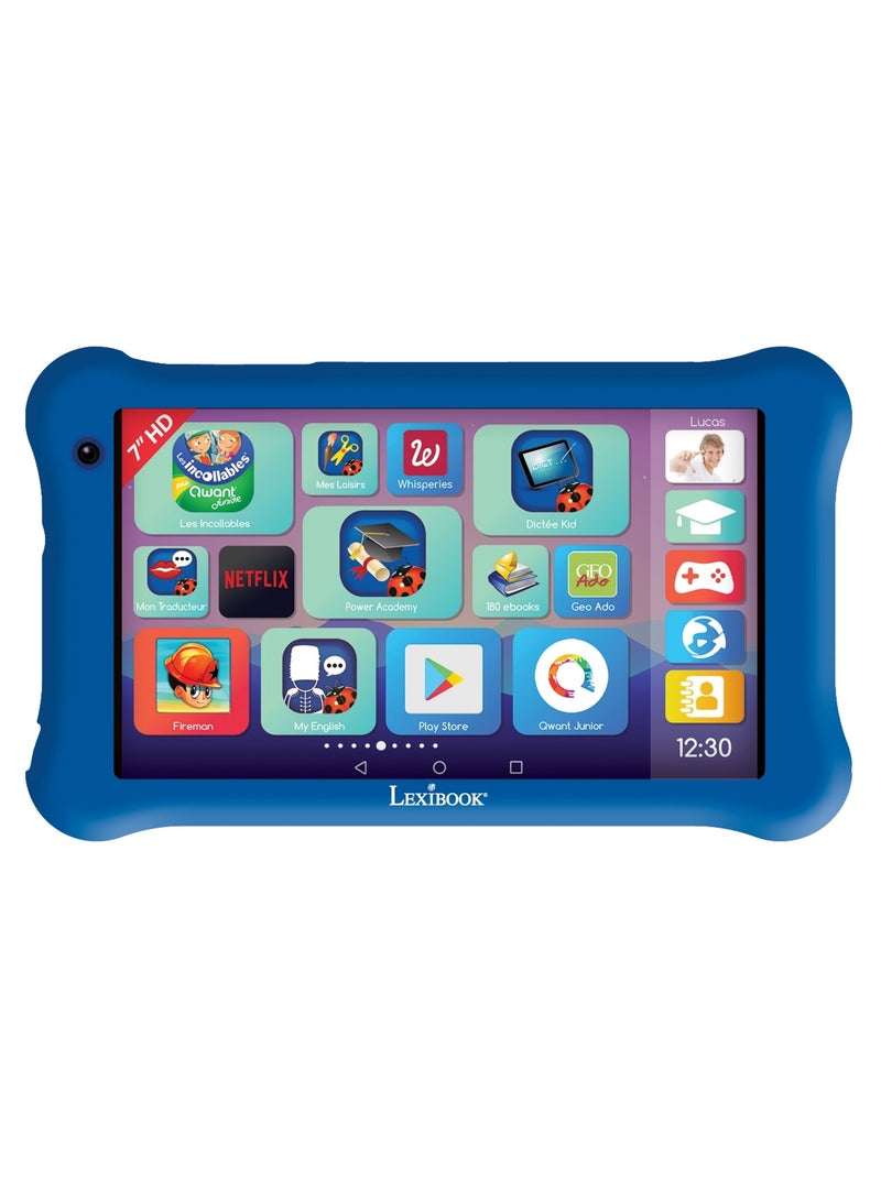 Lexitab®  Master 7", La Tablette Ludo-éducative Pour Les 6-14 Avec Contrôle Parental Blanc - Kiabi