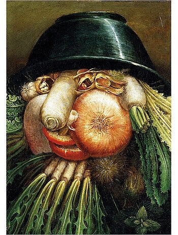 L'homme potager d'arcimboldo