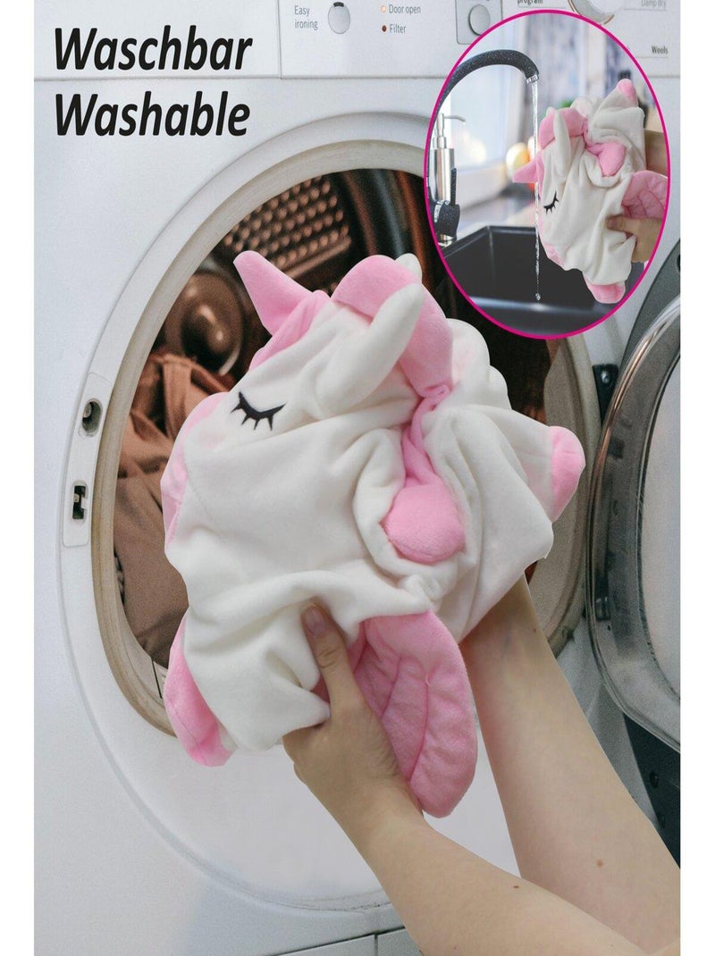 Licorne animal rebondissant avec pompe Rose - Kiabi