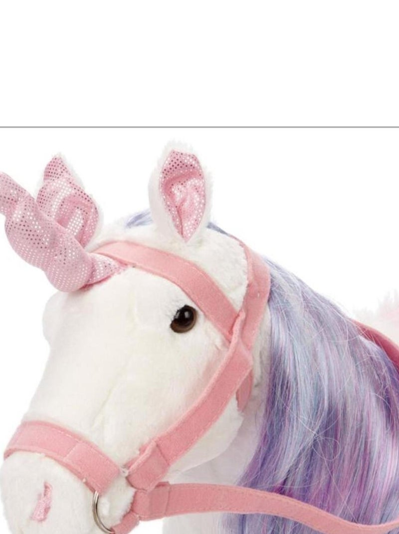 Licorne debout Avec son - Capacité de charge d'env. 100 kg Blanc - Kiabi