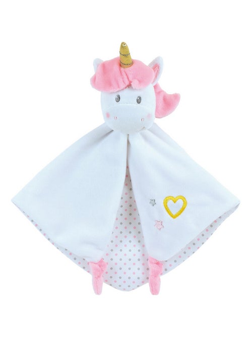 Licorne doudou peluche  et  32cm - Kiabi