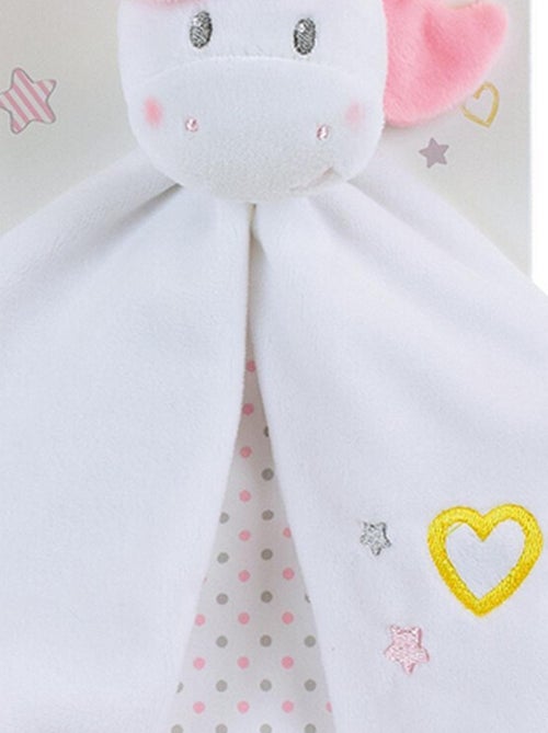 Licorne doudou peluche  et  32cm - Kiabi