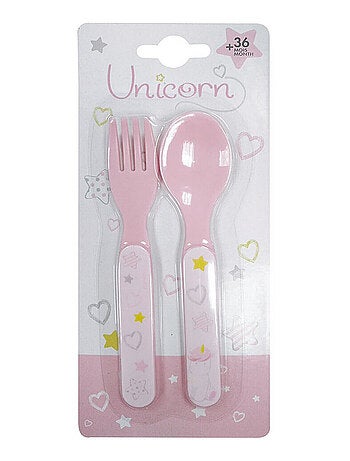 Licorne Ensemble Couverts (Fourchette, Cuillere)