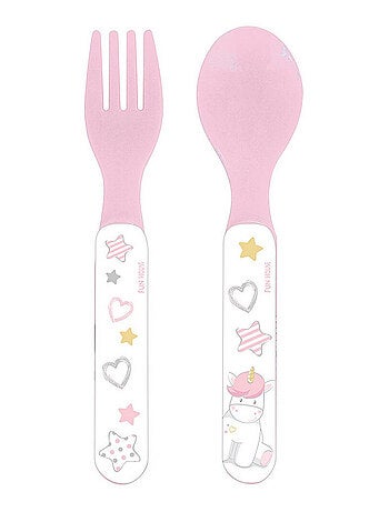 Licorne Ensemble Couverts (Fourchette, Cuillere)