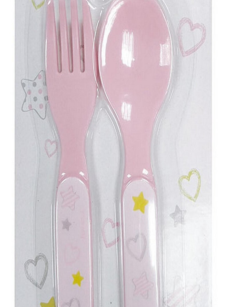 Licorne Ensemble Couverts (Fourchette, Cuillere) Multicolore - Kiabi