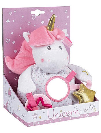 Licorne PELUCHE ACTIVITES H24cm