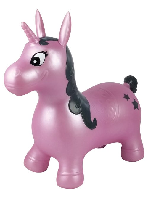 Licorne Sauteuse Gonflable Rose - Kiabi