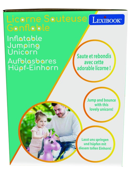 Licorne Sauteuse Gonflable Rose - Kiabi
