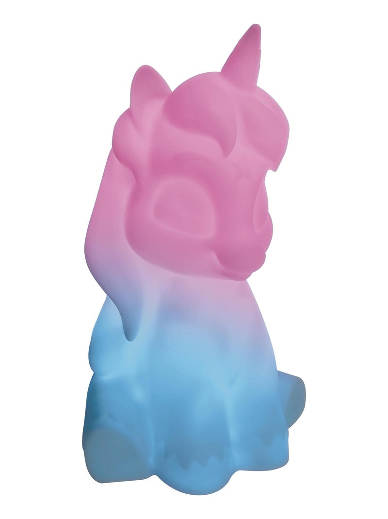 Licorne Veilleuse En 3d Env 20 Cm Avec Diffusion Lumière En Couleurs Transparent - Kiabi