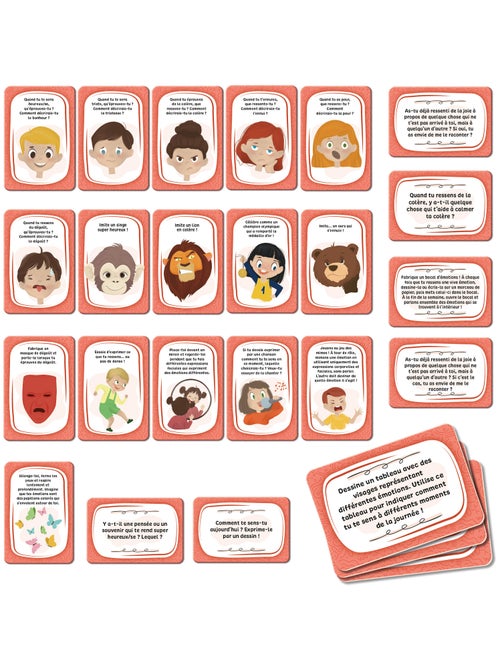 LIFE SKILLS  JEU DE CARTES GESTION DES EMOTIONS - Kiabi