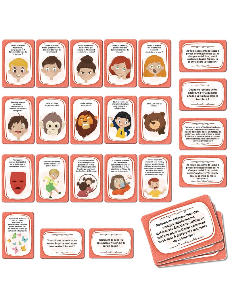 LIFE SKILLS  JEU DE CARTES GESTION DES EMOTIONS N/A - Kiabi