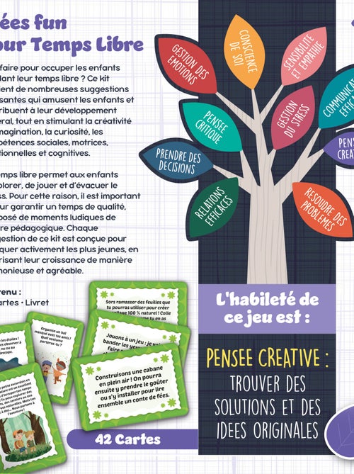 LIFE SKILLS  JEU DE CARTES QUE FAIRE EN TEMPS LIBRE - Kiabi