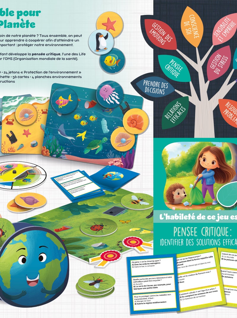 LIFE SKILLS JEU ENSEMBLE POUR LA PLANETE N/A - Kiabi