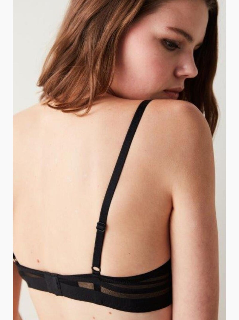 Lift up soutien-gorge à armatures penti Noir - Kiabi