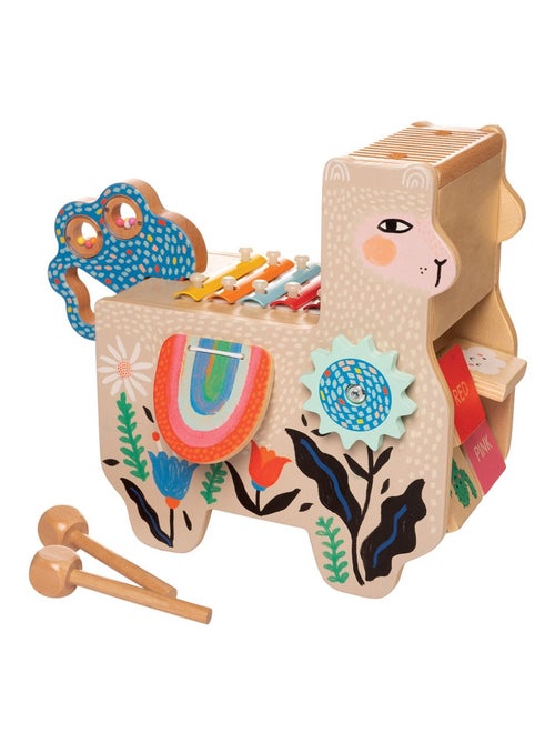 Lili Lama musical en bois - Kiabi