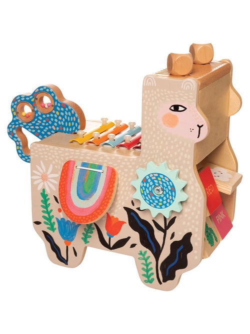 Lili Lama musical en bois - Kiabi