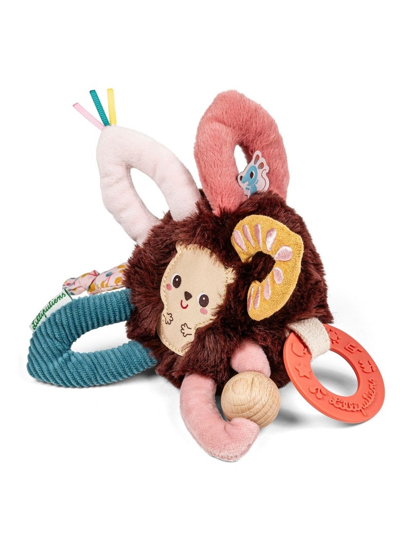 Lilliputiens - Anneaux sensoriels Marron - Kiabi