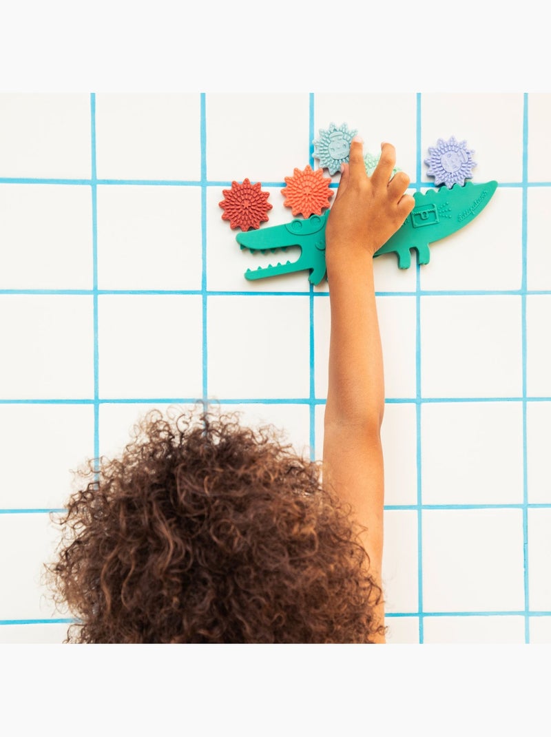 Lilliputiens - balancier crocodile pour le bain Multicolore - Kiabi