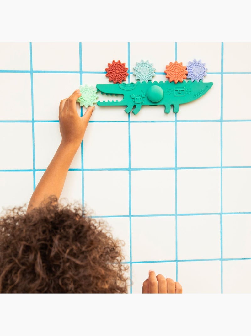 Lilliputiens - balancier crocodile pour le bain Multicolore - Kiabi