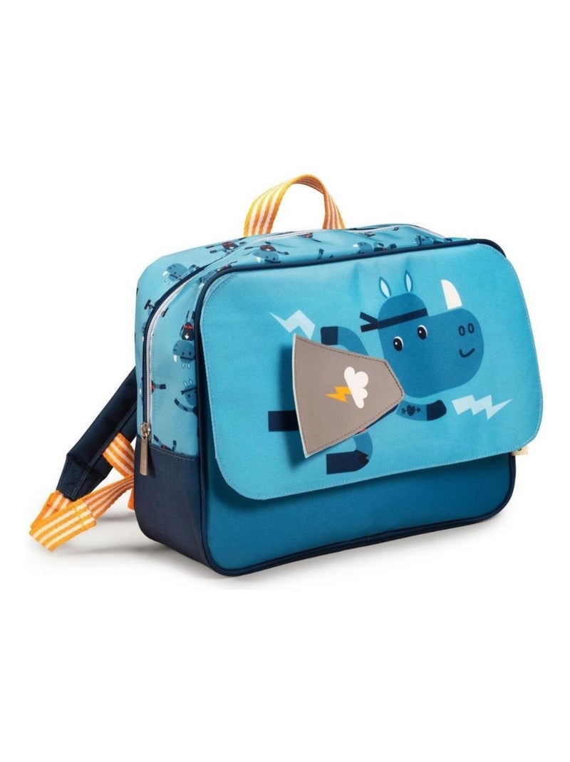 Lilliputiens - Cartable A4 maternelle Bleu - Kiabi