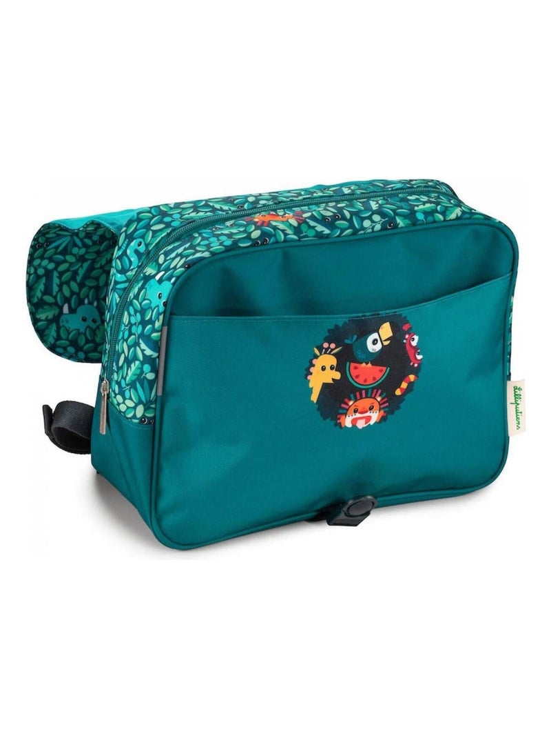 Lilliputiens - Cartable A4 maternelle Jungle Bleu - Kiabi
