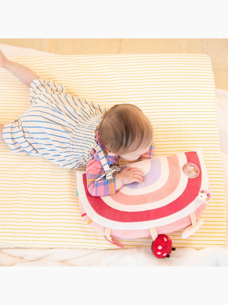 Lilliputiens - Coussin d'activités Rose - Kiabi