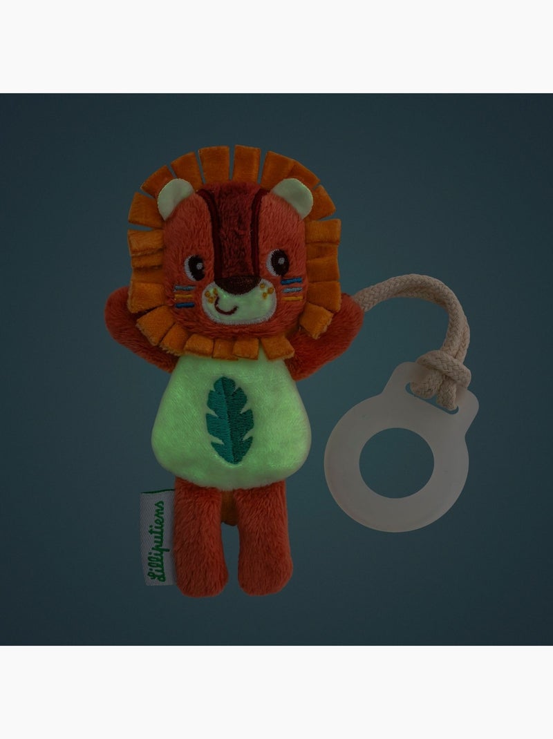 Lilliputiens - Doudou attache sucette Orange - Kiabi