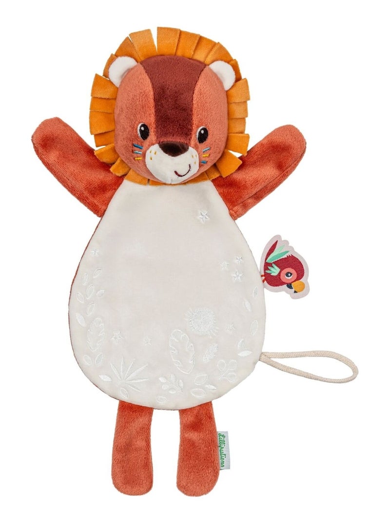 Lilliputiens - Doudou marionnette phosphorescent Orange - Kiabi