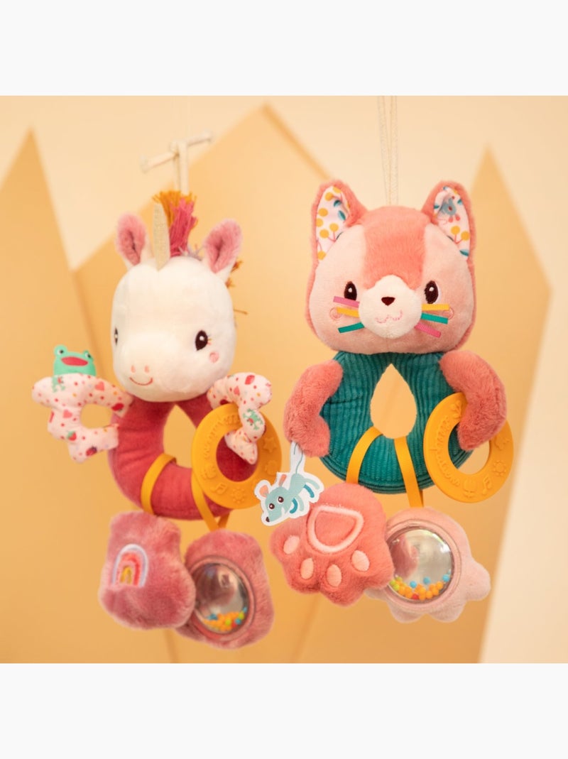 Lilliputiens - Jeu d'activités à suspendre Rose - Kiabi