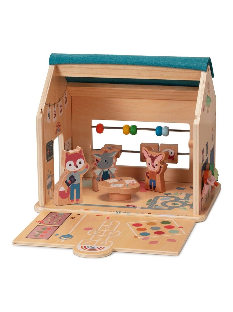 Lilliputiens - Jeu d'activités en bois Ma première école N/A - Kiabi